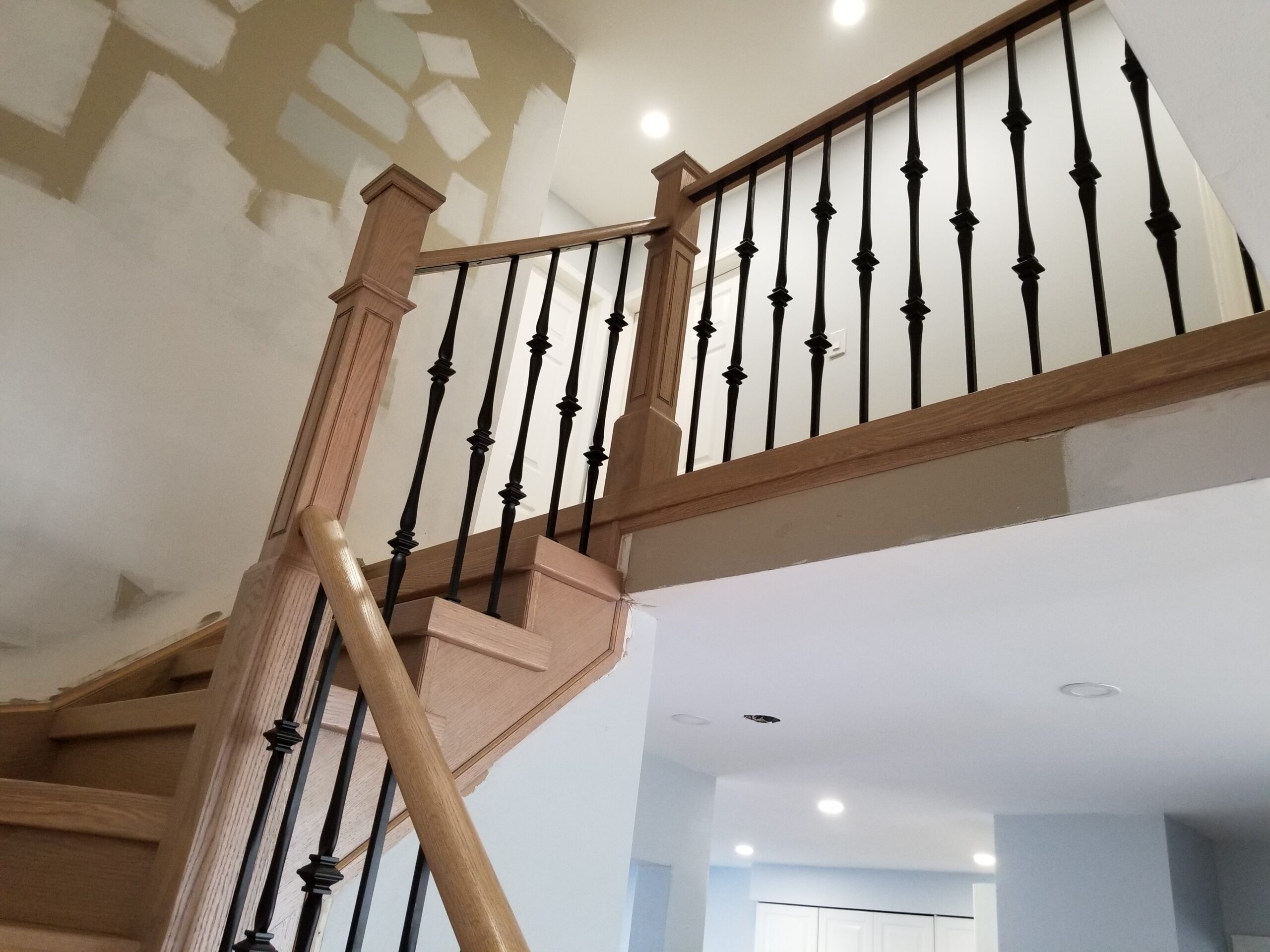 Stair Refinishing & Recapping - Arrows Hardwood Floors